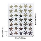  3500 Count Star Stickers Gold Silver Self-adhesive Stickers Gold And Sliver