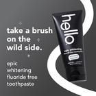 Epic Whitening Activated Charcoal Toothpaste 4 Oz Fluoride Free Fresh Mint