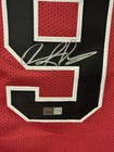 Dennis Rodman Autographed Chicago Custom Red Basketball Jersey Tristar