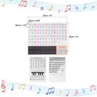 Piano Keyboard Stickers For 88 76 61 54 49 37 Keys  Key Label Sticker Piano