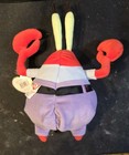 Ty Beanie Baby - Mr  Krabs The Crab 8  Spongebob Squarepants Plush Toy W  Tag