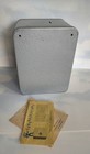 Vintage Mosler Junior Combination Style Metal Bank Safe Great Decor Item W alarm