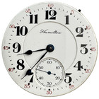 Antique 16s 1919 Hamilton 2 17j Mech Open Face Rr Pocket Watch Movement 972 Runs