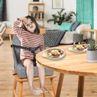 Toddler Booster Seat For Dining Table 12 6x3 34 Inch Portable High Chair For    