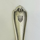 Vintage United States Coast Guard Uscg Spoon Flag Federal Crest Shield U s c g 