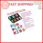 Wooden Magnetic Letters And Numbers - Fridge Magnets For Kids- Alphabet Letter A