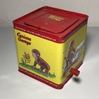 Curious George Monkey Jack In The Box Metal W music Tin Pop Goes The Weasel 5 5