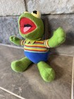 Vintage-muppet Babies-kermit The Frog-softies-12 -hasbro-stuffed Animal-1983