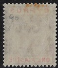 Cyprus Scott 77  Mlh  Cv  4   Kgv 1 Pi  Violet   Carmine  Wmk Mult Scri  10k286a