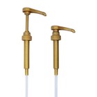 Syrup Pump Compatible With Torani  Davinci And 1 Count  pack Of 2   Gold