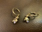 Bear Earrings Hoop Huggie Tous Style Gold Charm Boho 18k Stainless Steel Teddy