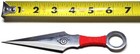 Real 3pc 6 5  Throwing Knives Naruto Kunai Throwers Ninja Combat Assorted Colors