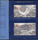 Canadian Mint Set Collection  8  1968 To 1975  Unc 