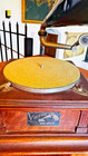 Rare 1904 Victor Type E Phonograph Oak Cabinet Outside Horn Exhibition Complete
