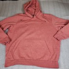 Under Armour Men s Large Icon Fleece Hoodie Heather Red Orange