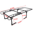 Universal Adjustable Pick Up Truck Bed Ladder Rack Lumber Utility Kayak 1000lbs
