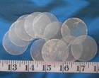   Capiz Shell Sliced Rounds   1 5    10   1   Shellcraft   Sailor s Valentines  