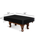 Amberr Billiard Pool Table Cover waterproof Fade Resistant Windproof Scratch    