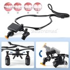 2 5-6 0x Dental Medical Ergo Binocular Loupes Surgical Glass 5w Led Head Light
