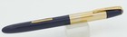 Wearever Navy Blue W gold   Blue Cap Fountain Pen - Medium Nib - 1950 s