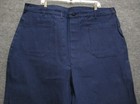 Vintage 1950 s Us Navy Usn Usa Dungarees Utility Trousers Denim Pants New 42x31