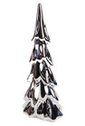 13 5    Christmas Tree Tealight Metallic Silver Votive Holder Xmas Yankee Candle