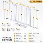 Cumbor 29 7-40 6  Baby Gate For Stairs  Mom s Choice Awards 30 5 Tall White