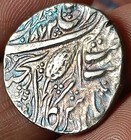  kn-21 india-sikh Empire Real Silver Rupee Of Maharaja Ranjit Singh 1872 Vs Rare