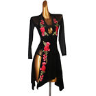 Latin Dance Dress Salsa Tango Cha Cha Ballroom Rhinestone Competition Dress F622