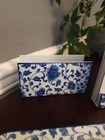 Vintage Mid Century Japan Desk Set Porcelain 4 Pc Original