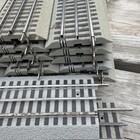 Lot Of 22 Lionel Fastrack 10 Inch Straight Pieces Discolored Used
