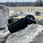 Survival Paracord Bracelet With Fire Starter - Black