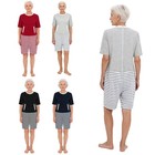 Womens Nightwear Short Sleeve Jumpsuit Rompers Bodysuit Leotard Sleepwear