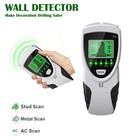 5 In 1 Digital Stud Finder Wood Metal Pipe Wire Wall Scanner Sensor Lcd Detector