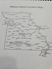 Missouri Airport Directory   Travel Guide Spiral Bound 2004-2005 Vintage