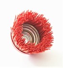 2 Nylon Infused 3  Abrasive Bristle Cup Brush Wheel Wire 5 8-11 Angle Grinder 