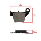 Brake Pads For Honda Crf250 Crf250r 2004-2024 Front Rear Motorcycle Pads