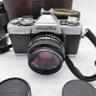 Minolta Xg-1 35mm Slr Film Camera  135mm Lense  Vintage Camera Case And Extras
