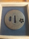 Tsuba Set Japanese Sword Guards 4pc Authentic Vintage Collectible Rare