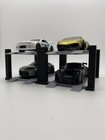 1 64 Scale Hotwheels Diecast Matchbox 4 Post Lift 4 Car Display 2 Tier 