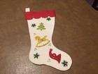 Vtg Christmas Stocking Kits Felt Sequins 1958 Craft House 3 Matching