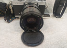 Vintage Minolta Xd 11 Film Camera 35mm Slr W  Lens  Strap   Soligor Handle