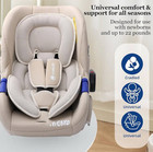 Innokids Head And Body Support Pillow Infant Car Seat Insert For Newborn 