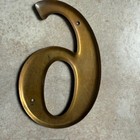 Nos Vintage Copper House Numbers