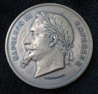 1867 Paris World s Fair Commemorative Medal   61 Grams Copper   51mm  