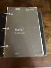 Ibm Basic By Microsoft Manual 1981 Vintage Brown Manual And Binder   6025010