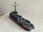 Hand Made Pt 101 Boat Wooden Model Vintage Folk Art Navy Ship World War Ii