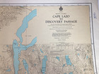 Cape Lazo Vancouver Discovery Island Nautical Chart Map British Columbia Canada