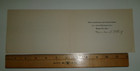 Vtg Christmas Card Winter Scene Loaded Coach Passes Home 1930 s Heavy Nice Size
