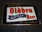 Circa 1940s Oldbru Reverse Sign  Detroit Brewing